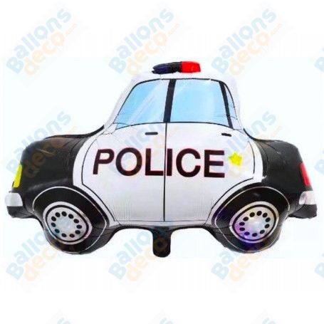 Ballon Voiture de Police Vintage