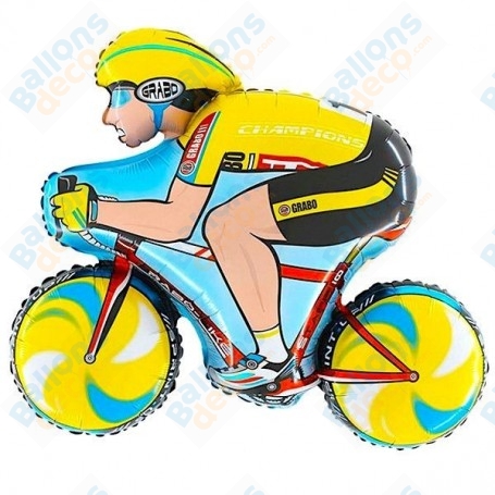 Ballon Vélo Maillot Jaune, le Tour de France, Décorations ballons pour anniversaire.