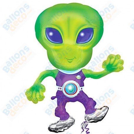 Ballon Alien Vert