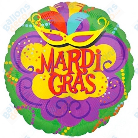 Ballon Mardi Gras
