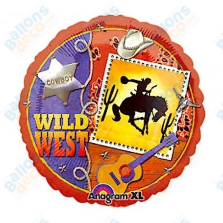 Ballon Western Rodéo
