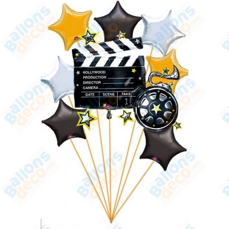 Ballons Hollywood Clap en Grappe