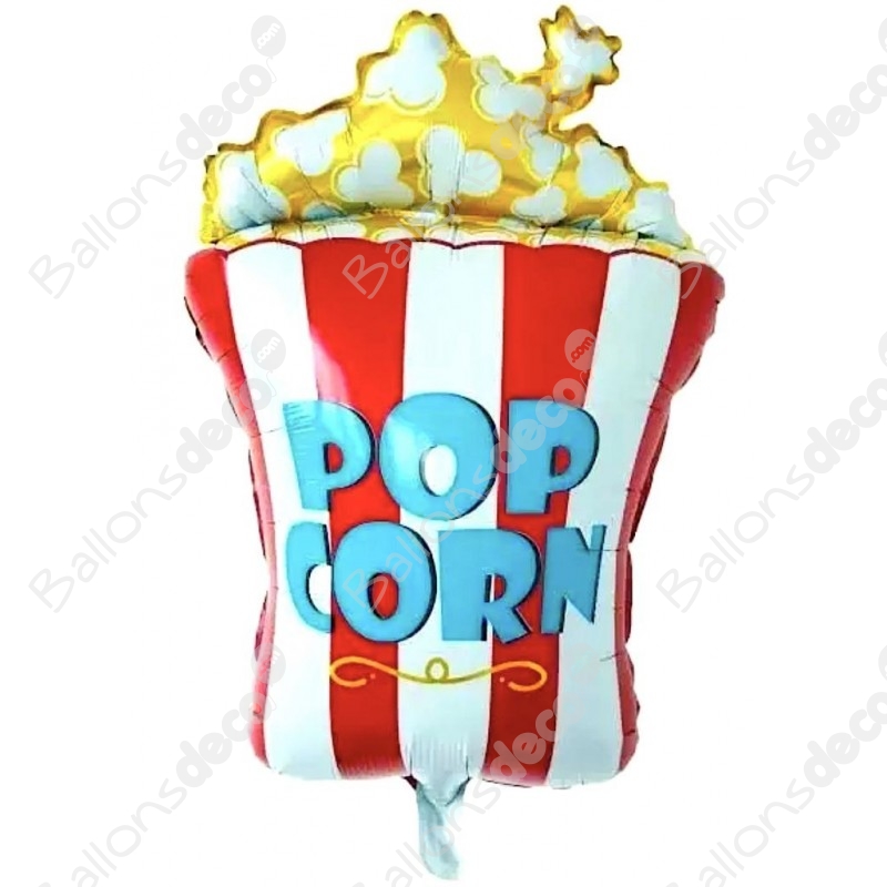 Ballon Popcorn - Décorations Ballons Thème Cinéma 