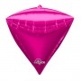 Ballon Magenta Diamondz 4 Faces