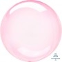 Ballon Bulle Rose Vif Transparent