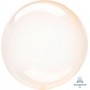 Ballon Bulle Orange Transparent