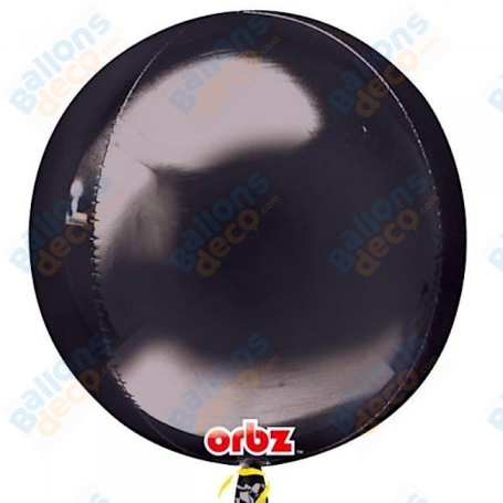 Ballon Noir ORBZ Sphérique
