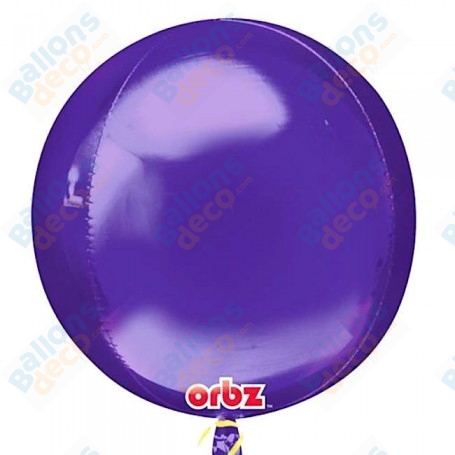 Ballon Violet ORBZ Sphérique