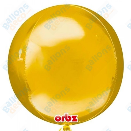 Ballon Jaune ORBZ Sphérique