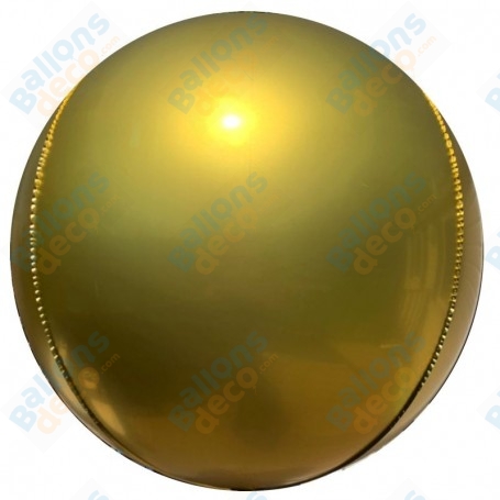 Ballon Sphérique Or 80 cm