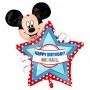 Ballon Mickey Etoile Personnalisable Disney