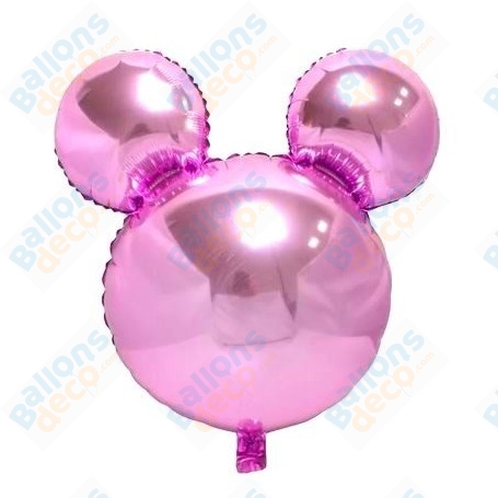 Ballon Mickey Rose Disney, Décorations ballons pour anniversaire.