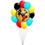 Ballons Mickey Bonne Fête en Grappe Disney