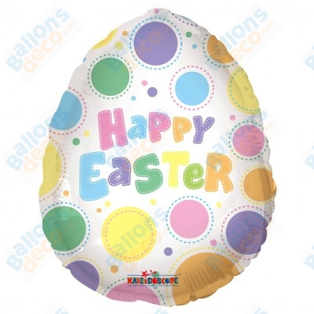 Ballon Oeuf de Pâques Pastel