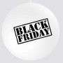 Ballon Black Friday 96 cm Blanc
