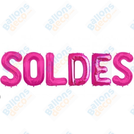 Ballon Soldes Magenta
