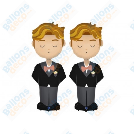 Ballons Couple D'hommes Mariage Gay