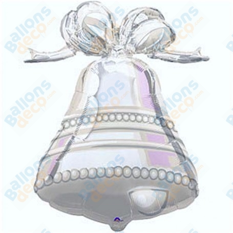 Ballon Cloche Argent (Carillon)