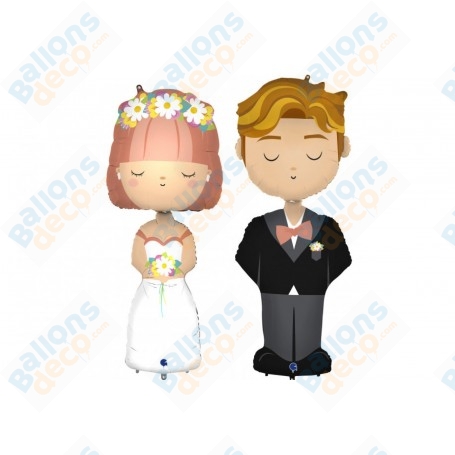 Ballons Couple Homme et Femme