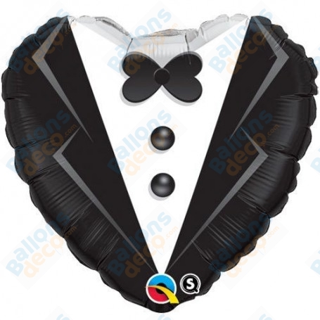 Ballon Coeur Costume Homme