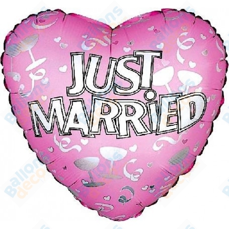 Ballon Just Married