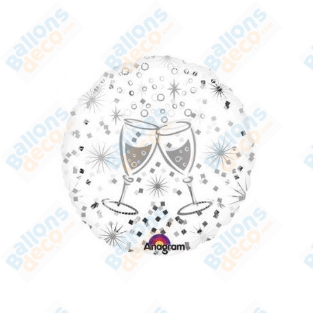 Ballon Rond Transparent Verres