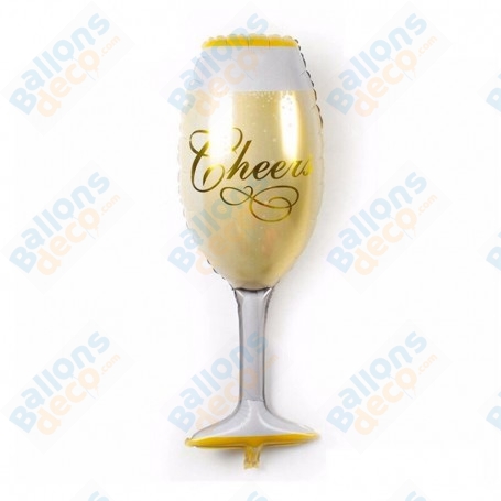Ballon Flûte à champagne Ivoire