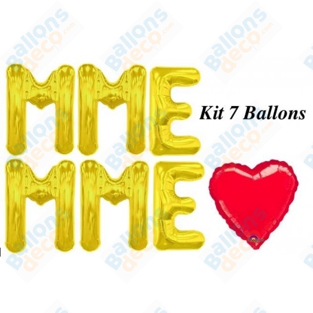 Ballons Mme Mme Or