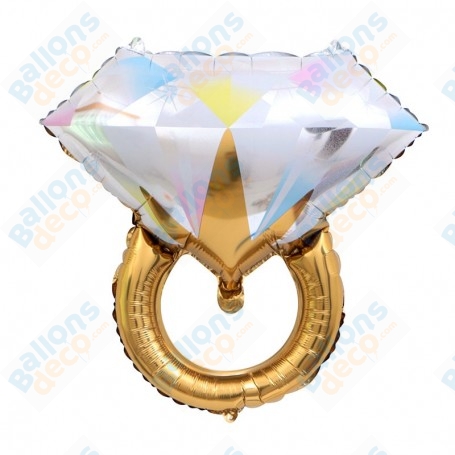 Ballon Bague Or Diamant
