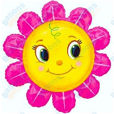 Ballon Fleur Happy
