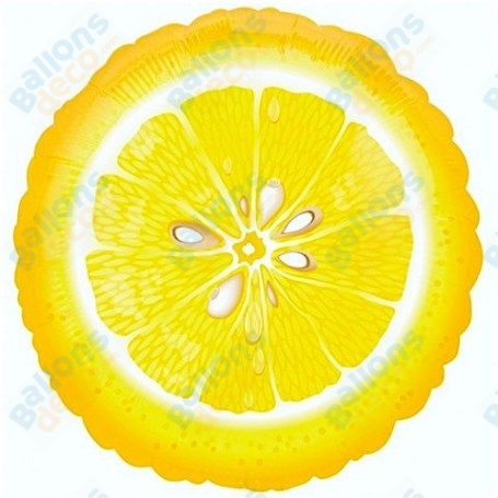 Ballon Citron Jaune Agrume