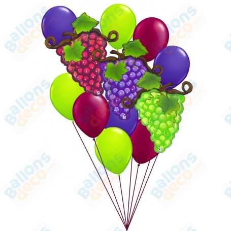 Ballons Raisins Plus Ballons De Baudruche En Grappe, foire aux vins