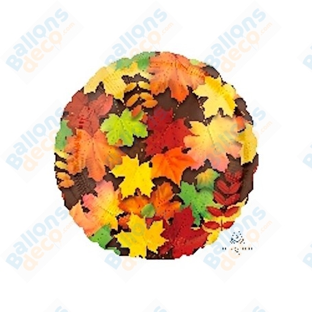 Ballon Feuille d'Automne Leaf