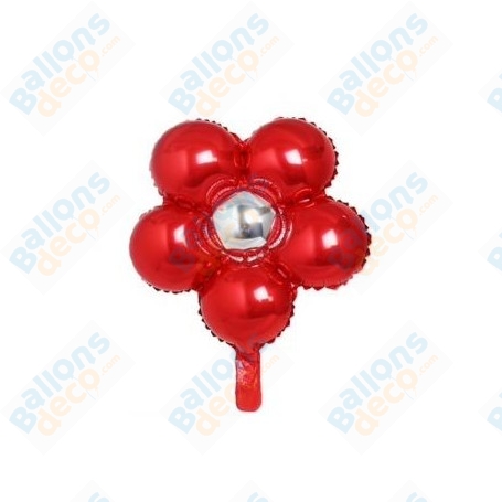 Ballon Fleur Rouge