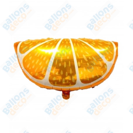 Ballon Tranche D'Orange Agrume