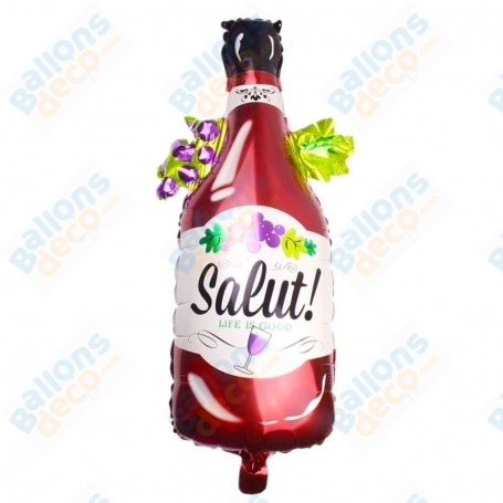Ballon Bouteille De Vin Salut Bordeaux, foire aux vins