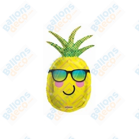 Ballon Ananas Lunette Géant