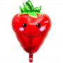 Ballon Fraise Rouge Visage