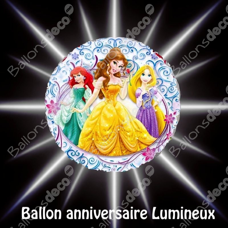 Ballons Princesse - Ballons Princess - Ballons Hélium - Décoration