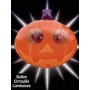 Ballon Citrouille Lumineux avec les yeux en mouvements Halloween