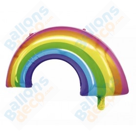 Arc-en-ciel Ballons en Aluminium 4pcs Ballon Foil Ballon Fête  D'anniversaire Décoration Ballon Helium Anniversaire Nuage Feuille Ballons  Décoration