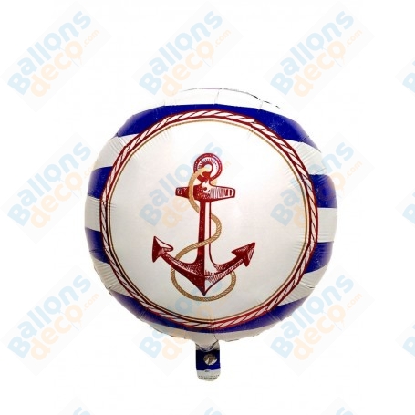 Ballon Ancre Et Barre De Mer 1 Face