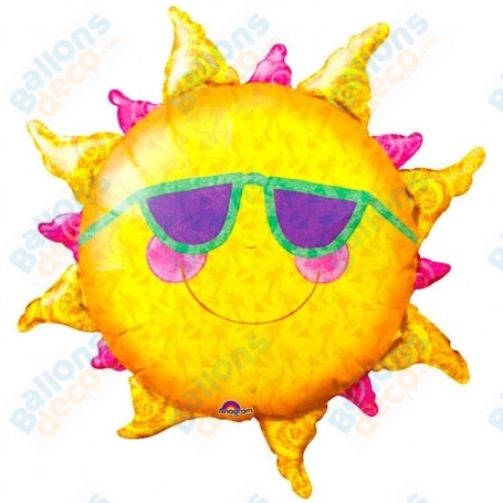 Ballon Soleil Lunette Holographique