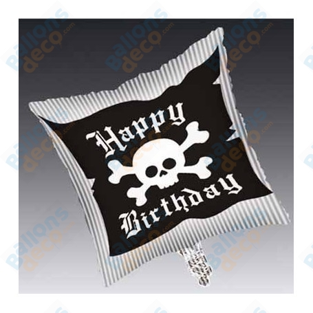 Ballon Pirate Happy Birthday