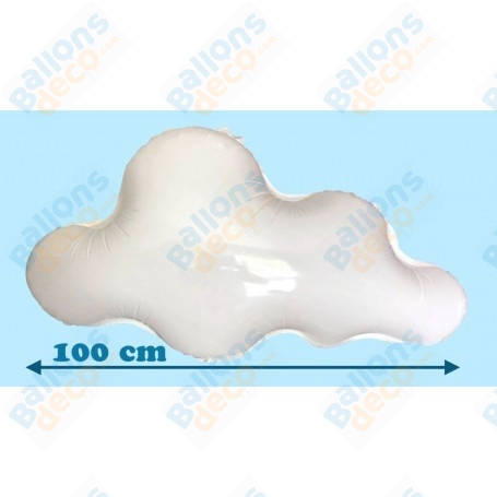 Ballon Nuage Blanc Géant