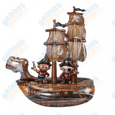 Ballon Bateau Pirates 4D