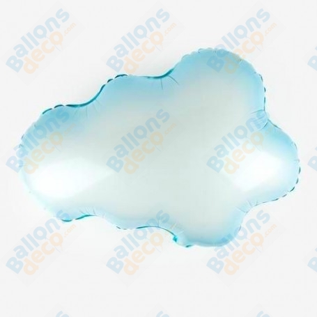Ballon Nuage Blanc Contour Ciel