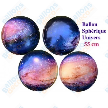 Ballon Univers Sphérique 4 Faces