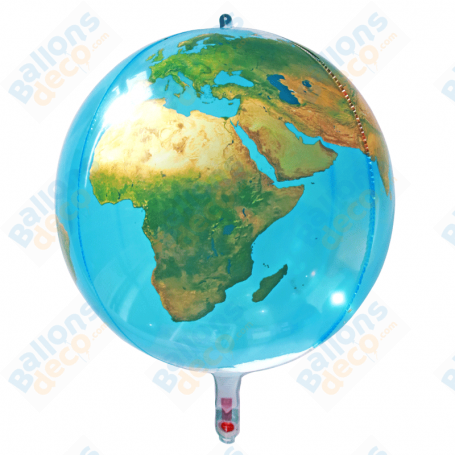 Ballon Planète Terre Transparente ORBZ