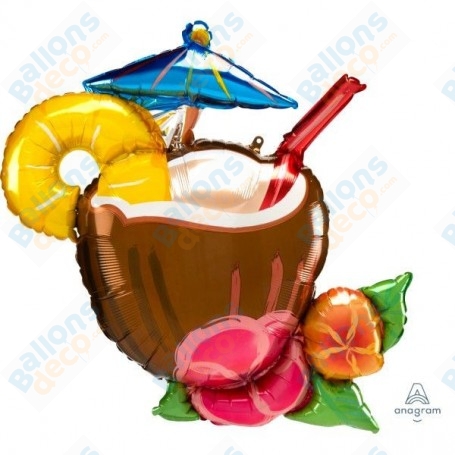 Ballon Noix de Coco Piña-Colada
